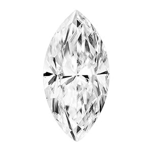 Marquise shaped stone