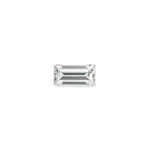 0.42 Ct. DEW Step Cut Baguette Forever One&trade; Moissanite Gemstone image, 