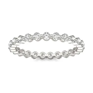 Round Brilliant Single Prong Eternity Band (3/4 ct. tw.) image, 