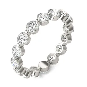 Round Brilliant Single Prong Eternity Band (2 1/4 ct. tw.) image, 