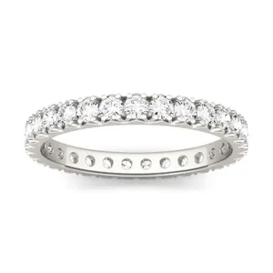French Pavé Eternity Band image, 
