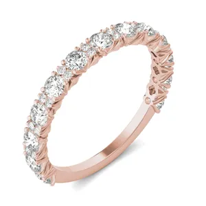Round Brilliant Veda Anniversary Band image, 
