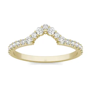 Accented Claw Prong Compass Matching Band image, 