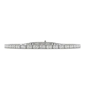 Petite Milgrain Tennis Bracelet image, 