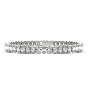 Oval Couture Classic Basket Tennis Bracelet image, 