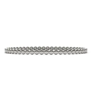 Bold Beaded Bangle Bracelet image, 