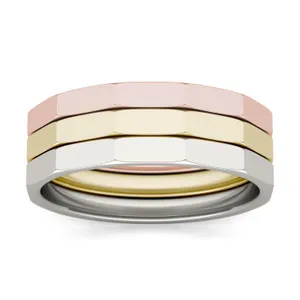 Trilogy Faceted Ring image, 