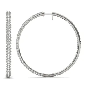 Inside Out Extra Hoop Earrings image, 