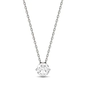 Round Brilliant Solitaire Pendant image, 