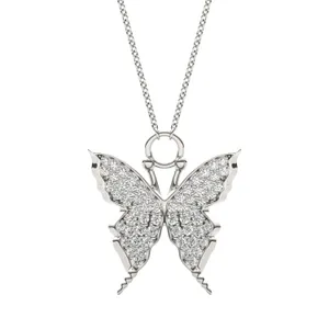 Pavé Butterfly Pendant image, 
