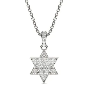 Pavé Star of David Pendant image, 