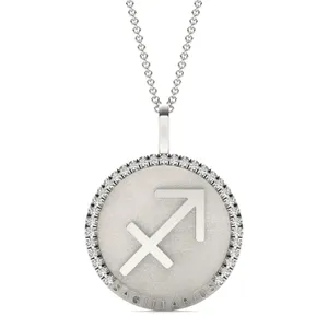Petite Sagittarius Zodiac Pendant image, 