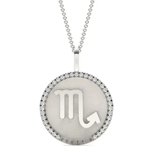 Petite Scorpio Zodiac Pendant image, 