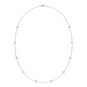 Ten-Stone Classic Station Necklace image, 