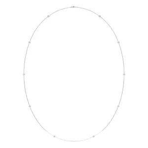 Ten-Stone Classic Station Necklace image, 
