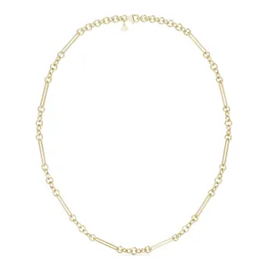 Alternating Mixed Link 18 in. Chain Necklace image, 