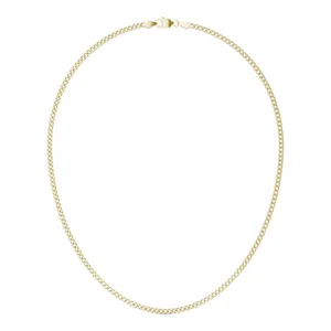 Semi-Solid Miami Cuban Link 18 in. Chain Necklace 2.2mm image, 
