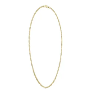 Semi-Solid Miami Cuban Link 18 in. Chain Necklace 2.2mm image, 