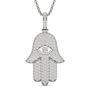 Hamsa Pendant (3/4 ct. tw.) image, 
