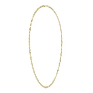 Semi-Solid Miami Cuban Link 24 in. Chain Necklace image, 