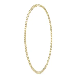 Semi-Solid Miami Cuban Link 26 in. Chain Necklace 9.3mm image, 