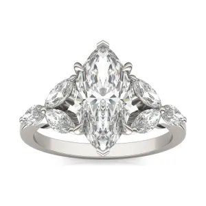 Marquise Iris Engagement Ring image, 