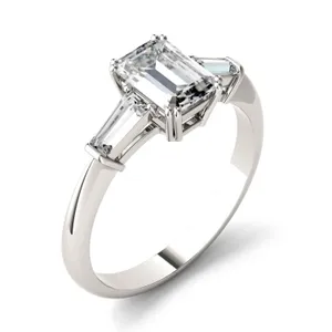 Emerald Isolde Three-Stone image, 