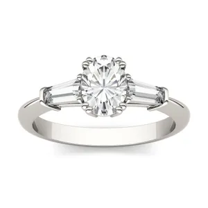Oval Isolde Three-Stone image, 
