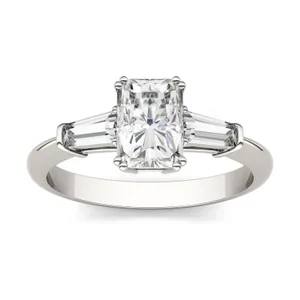 Radiant Isolde Three-Stone image, 