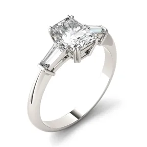 Radiant Isolde Three-Stone image, 