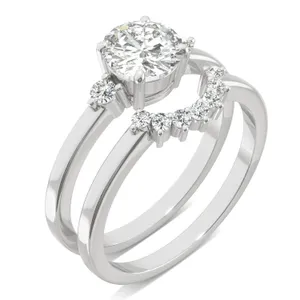 Round Hearts & Arrows Queen Bridal Set image, 