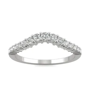 Perfect Fit Curved Wedding Ring image, 