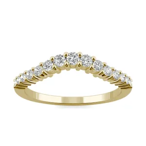 Perfect Fit Curved Wedding Ring image, 