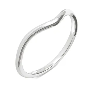 Oval Signature Halo Petite Matching Band image, 