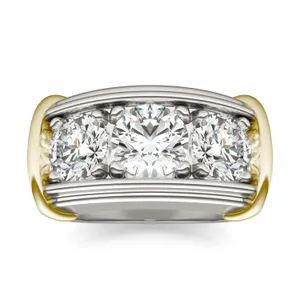 Maximus Three-Stone Ring image, 
