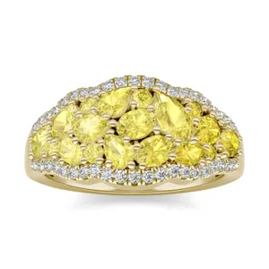 Fancy Yellow Daphne Ring image, 