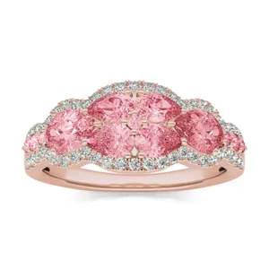 Fancy Pink Portia Ring image, 