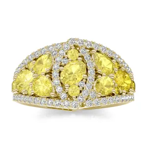 Fancy Yellow Theodora Ring image, 