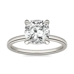 Cushion Custom Martini Classic Engagement Ring image, 