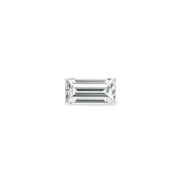 0.42 Ct. DEW Step Cut Baguette Forever One&trade; Moissanite Gemstone