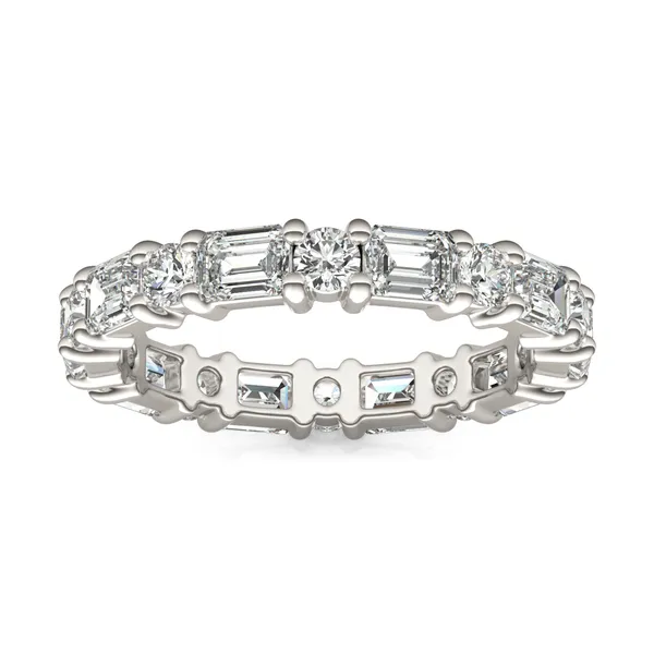 Side By Side Eternity Band