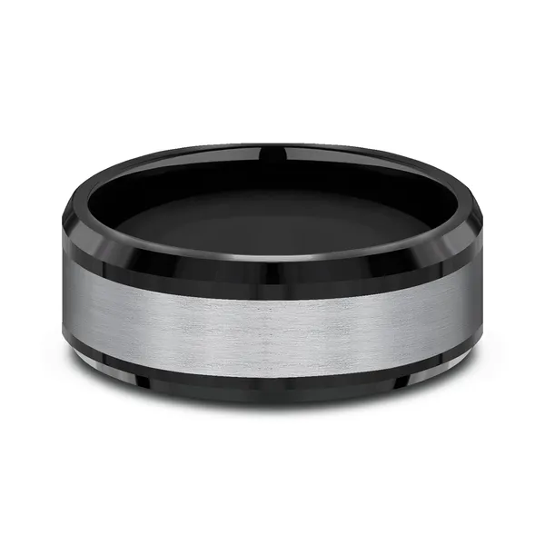 Shadowline Matte Wedding Ring 8mm