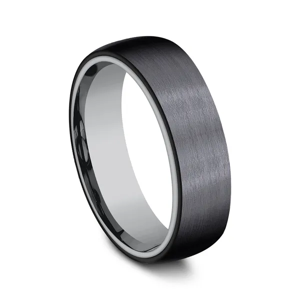 Modern Polish Wedding Ring 6.5mm