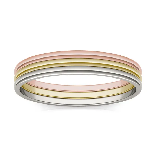 Trilogy Comfort Fit Ring