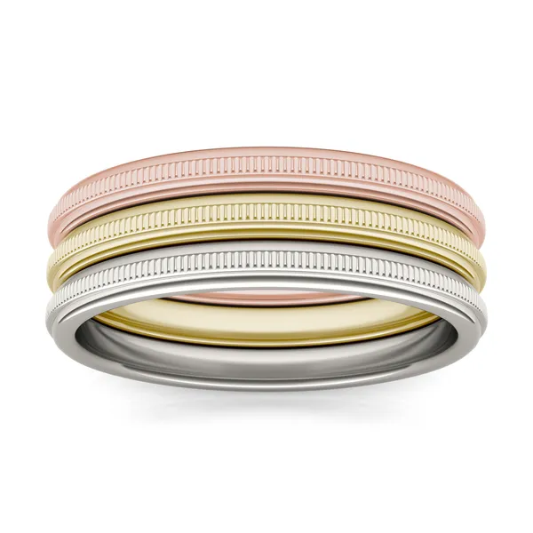 Trilogy Milgrain Ring
