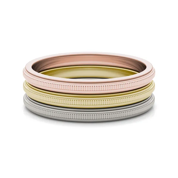 Trilogy Milgrain Ring