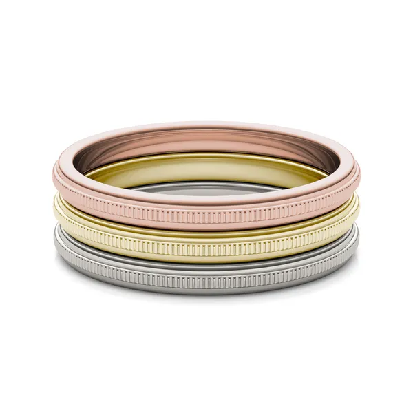 Trilogy Milgrain Ring