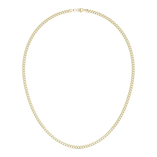 Semi-Solid Miami Cuban Link 24 in. Chain Necklace