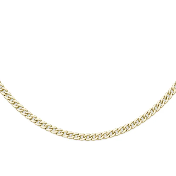 Semi-Solid Miami Cuban Link 24 in. Chain Necklace