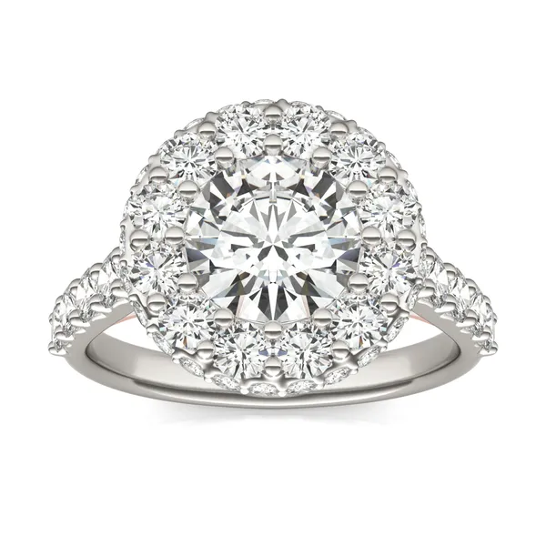 Round Brilliant Harmony Halo Engagement Ring